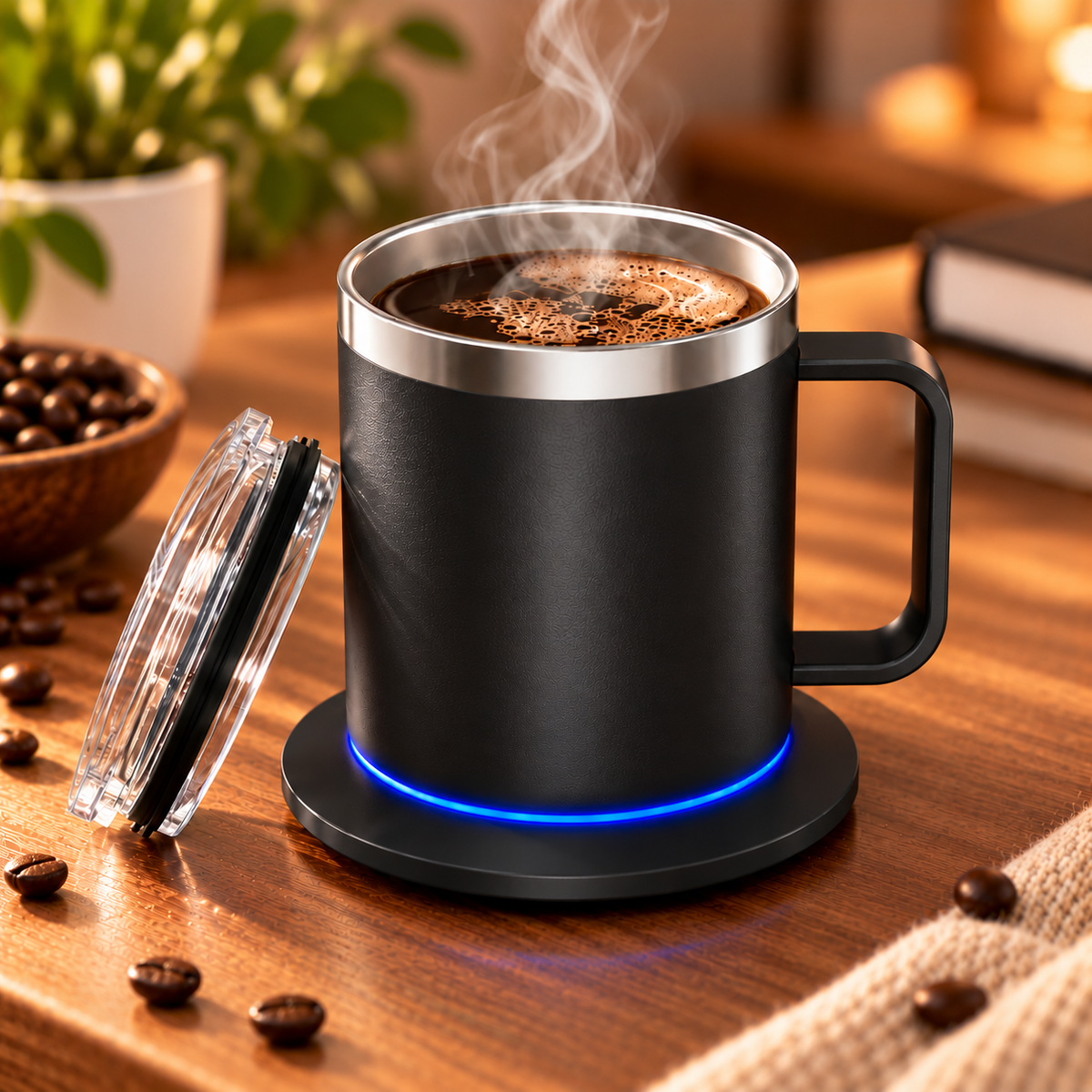 Smart Heated Coffee Mug