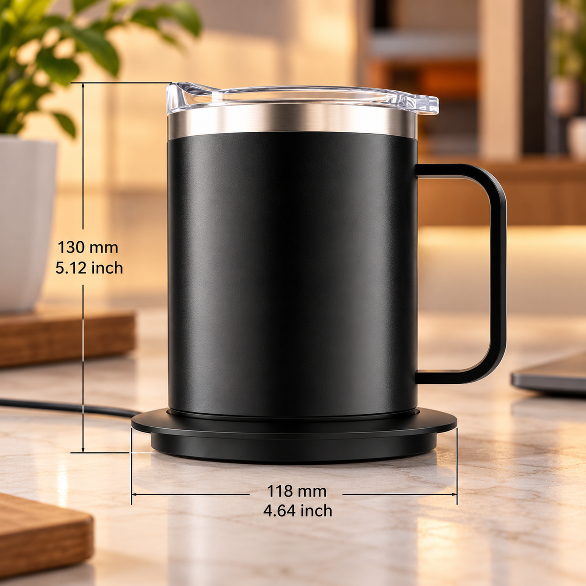 Smart Heated Coffee Mug