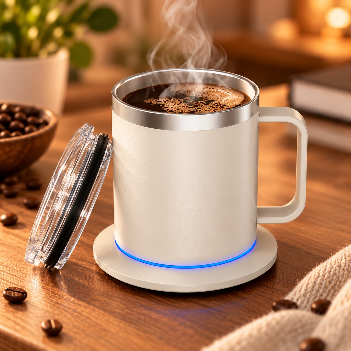 Smart Heated Coffee Mug