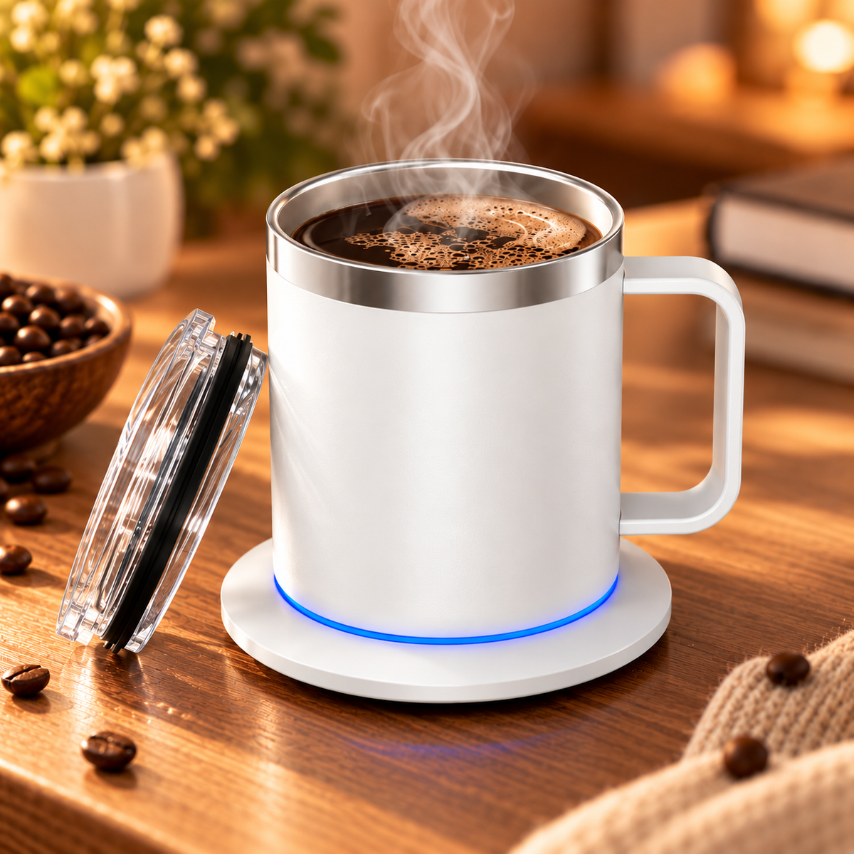 Smart Heated Coffee Mug