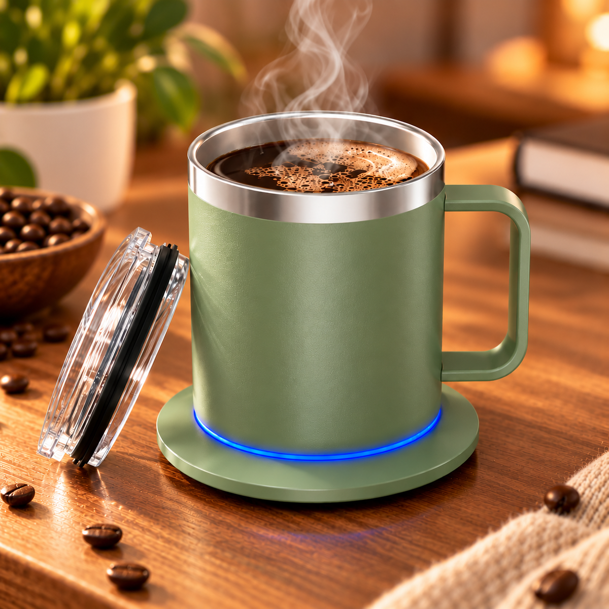 Smart Heated Coffee Mug